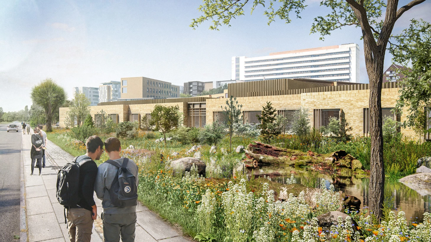 Psykiatrien set i omgivelserne